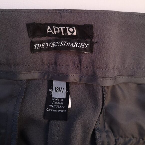 NWT Apt. 9 Ladies (The Torie) Straight Leg Dress Pants - Picture 3 of 9